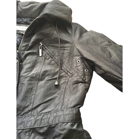 Laundry Shelli Segal Womens Coat Double Zip Adjustable Collar XS - Picture 2 of 12